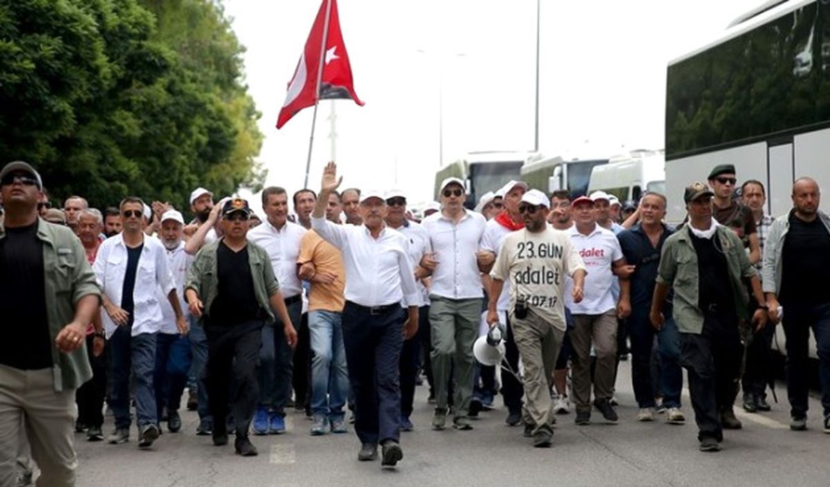 Adalet Yürüyüşünde 23. Gün Sona Erdi