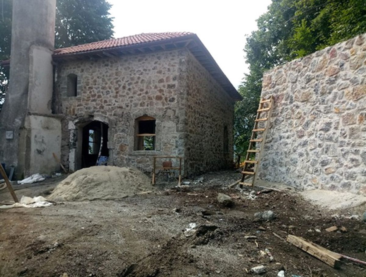 Asırlık "Taş Camii" Yenileniyor
