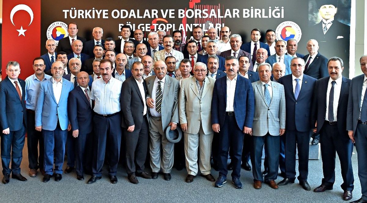 Bölge Oda ve Borsa Başkanları TOBB\'da Buluştu