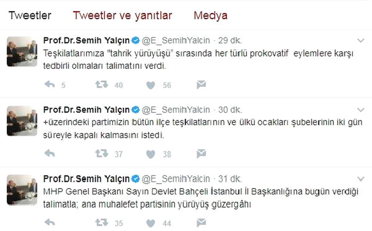 Devlet Bahçeli\'den Partisinin İstanbul İl Teşkilatına Talimat