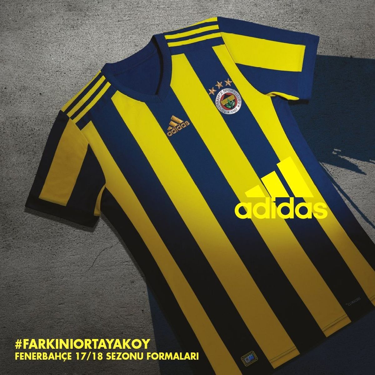 Fenerbahçe\'nin Yeni Sezon Çubuklu Forması Belli Oldu