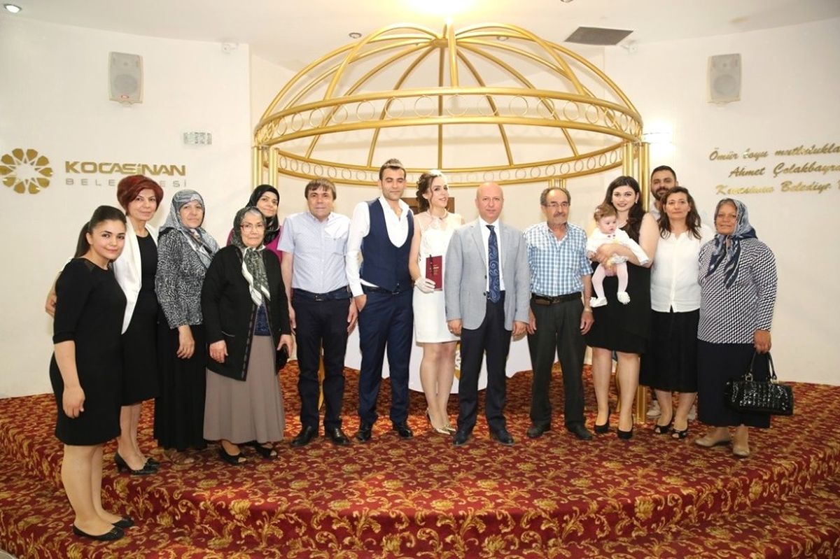 Kocasinan\'da 41 Çift 7.7.2017\'de Nikah Kıydırdı