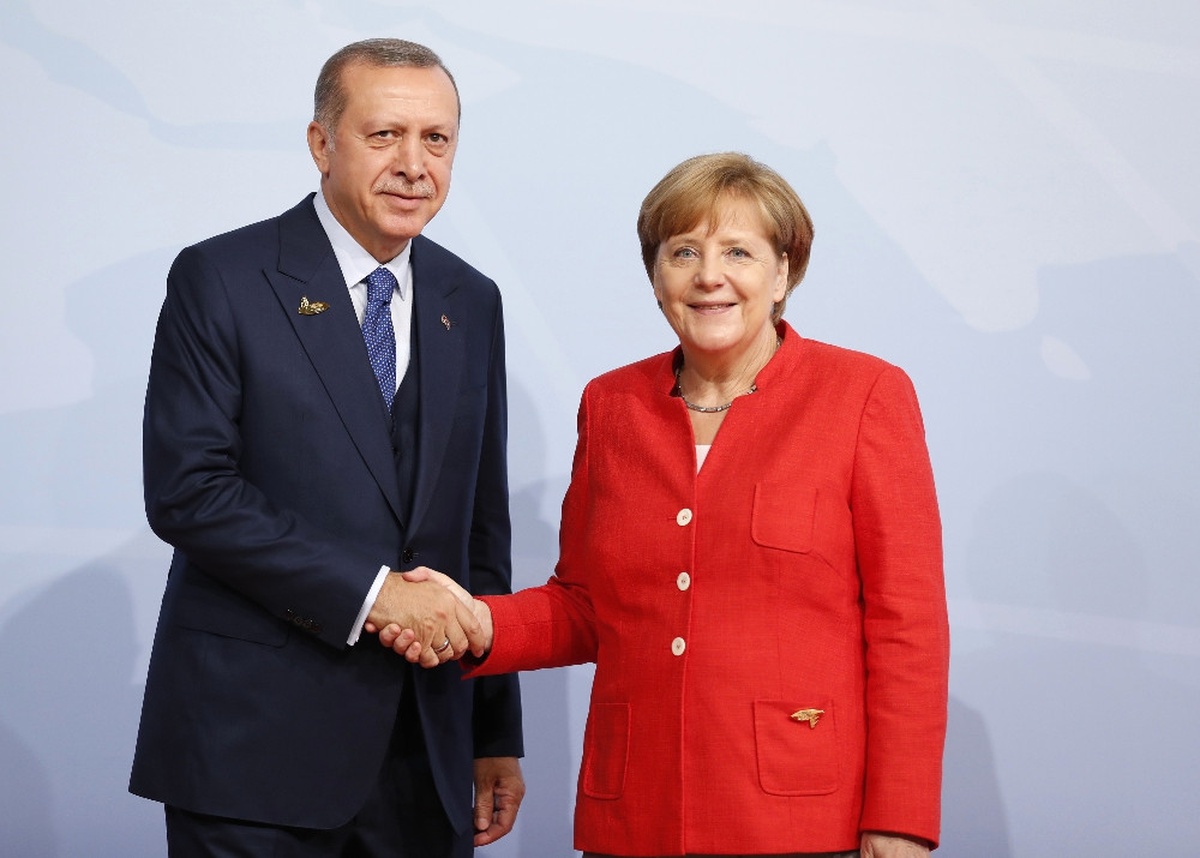 Merkel G-20\'ye Gelen Liderleri Karşıladı