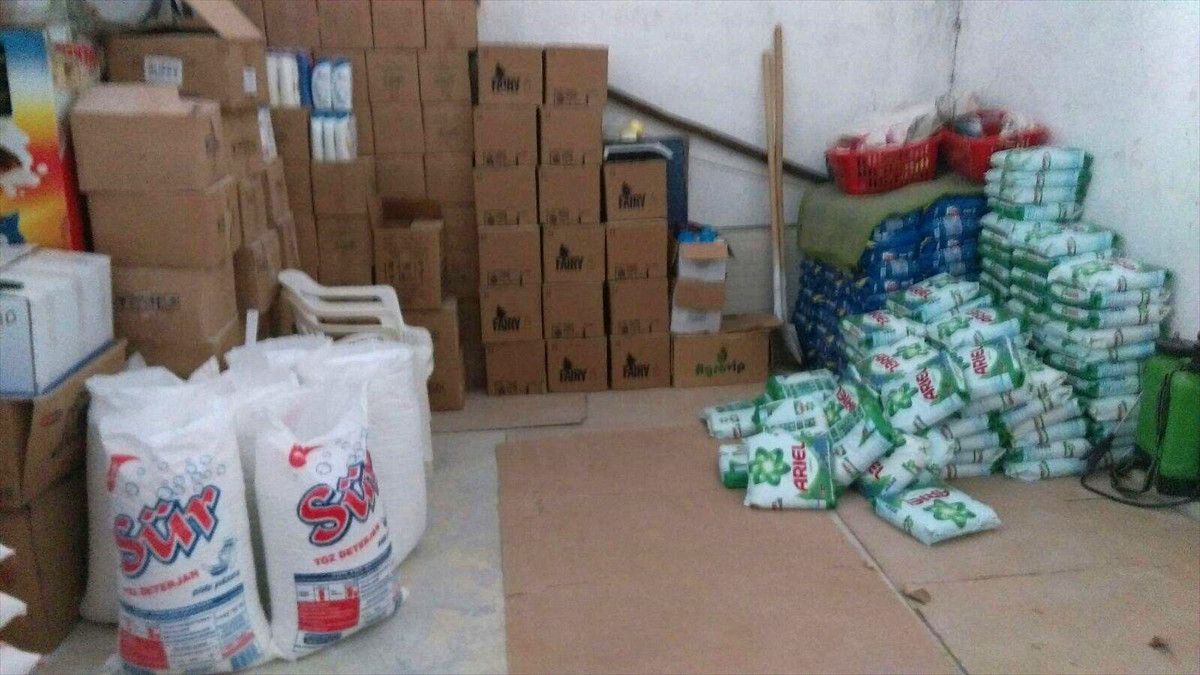 Şanlıurfa\'da Sahte Deterjan Operasyonu