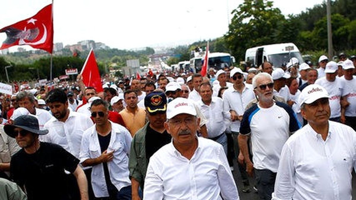 Adalet Yürüyüşü İstanbul\'da