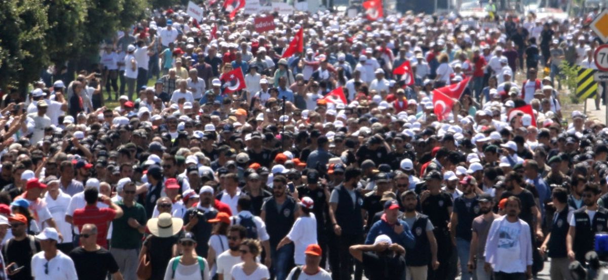 Adalet Yürüyüşü\'nde 24. Gün Sona Erdi