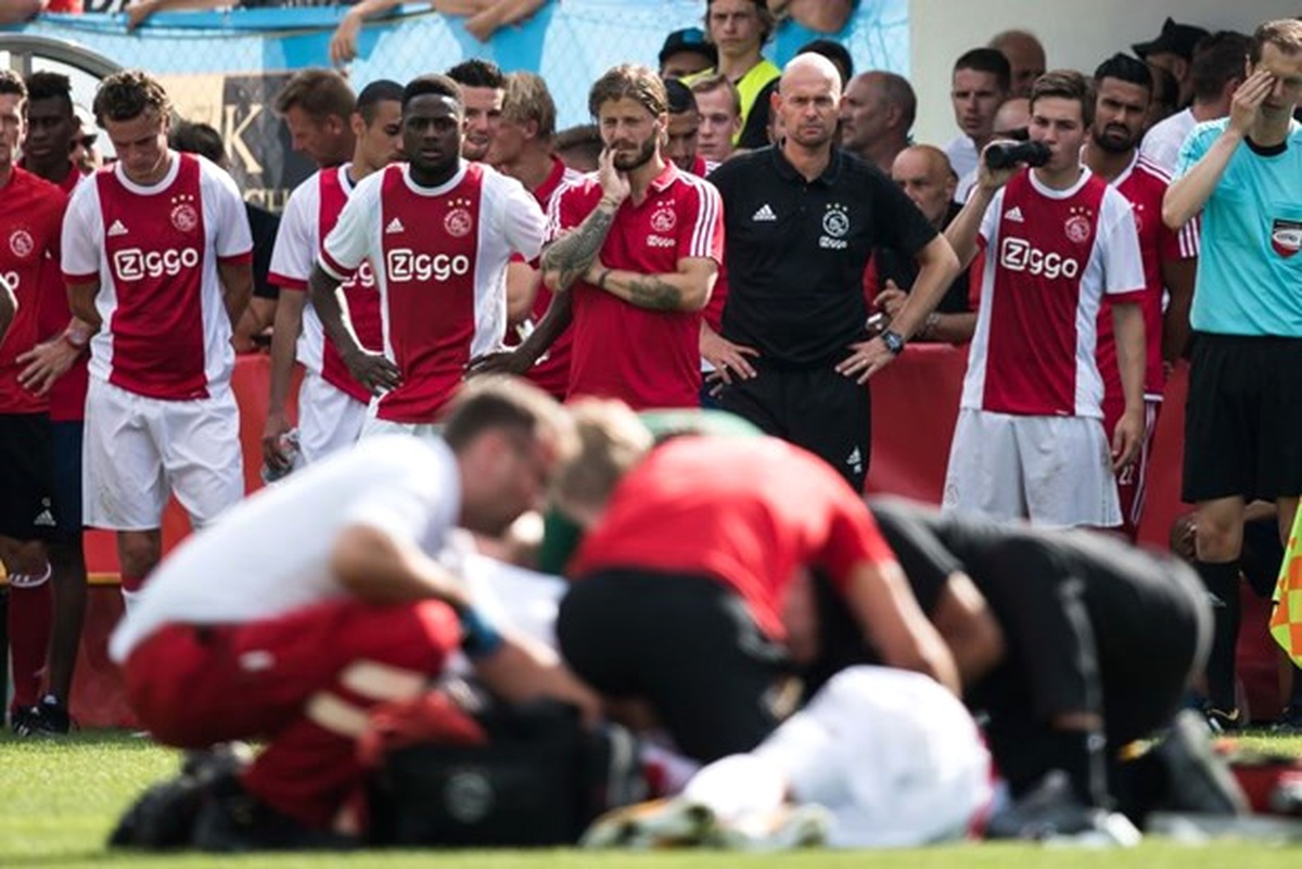 Ajaxlı Nouri, Hazırlık Maçında Yere Yığıldı