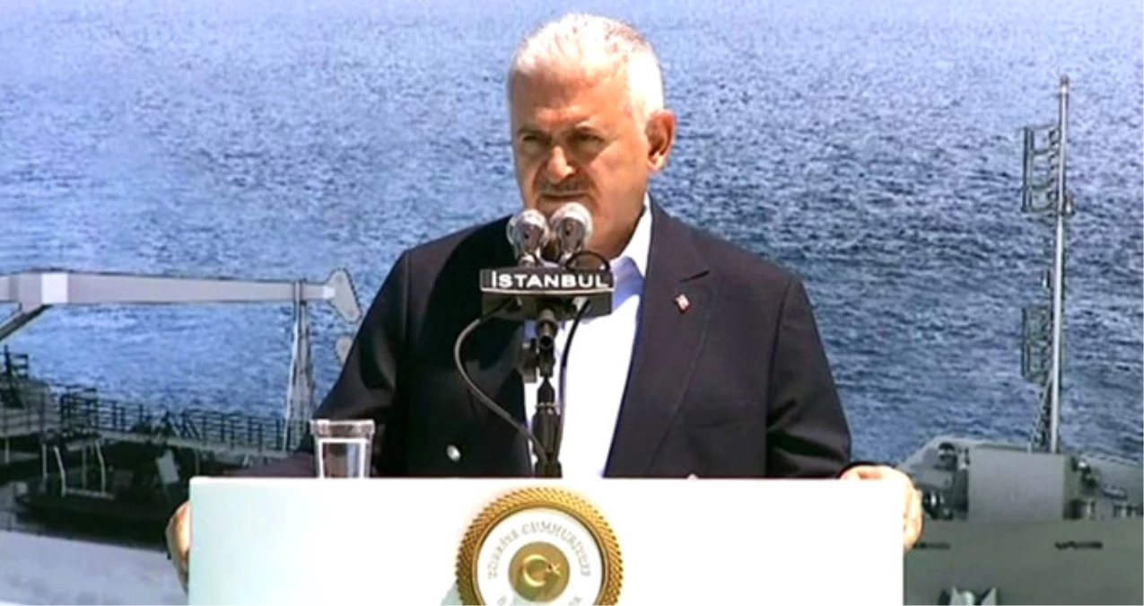 Başbakan\'dan Tuzla\'da Denize İndirilen Geminin Personeline İkramiye Müjdesi