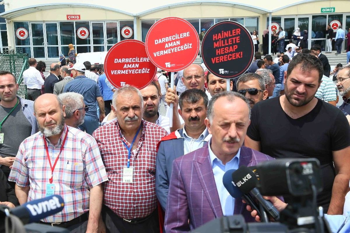 Başkan Çağırıcı, Fetö Duruşmasında Mağdur Ailelere Destek Verdi