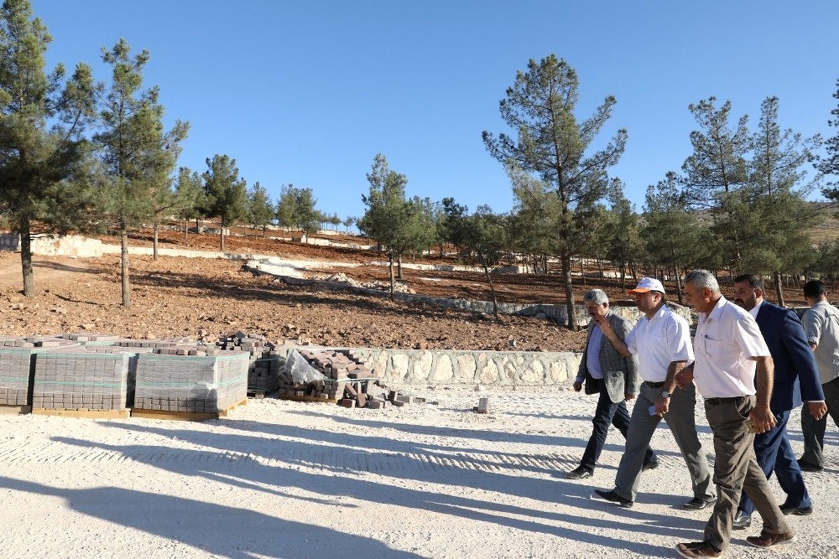 Büyükşehirden Eyyübiye\'ye Yeni Mesire Alanı