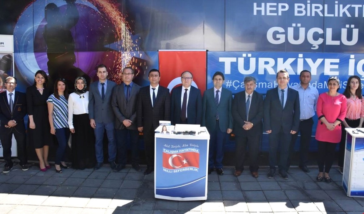 Çalışma Hayatında Milli Seferberlik Standı" Afyonkarahisar\'da Açıldı