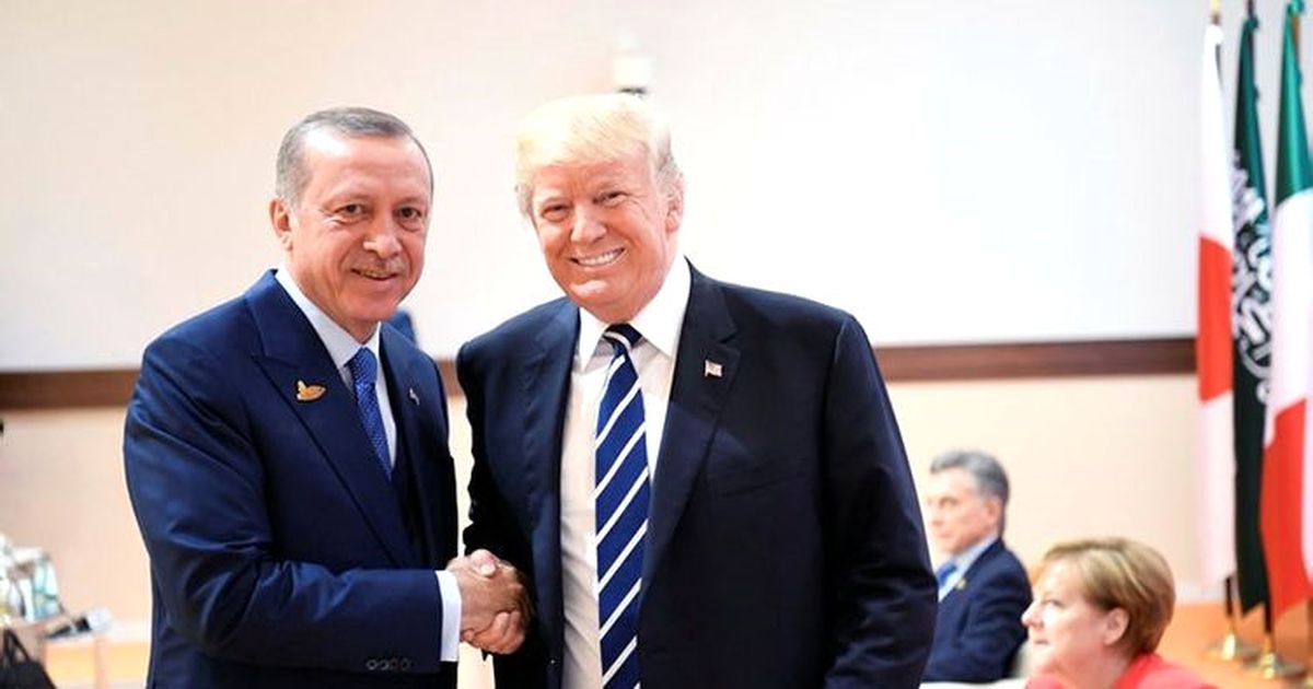 Cumhurbaşkanı Erdoğan, ABD Başkanı Trump ile Görüştü