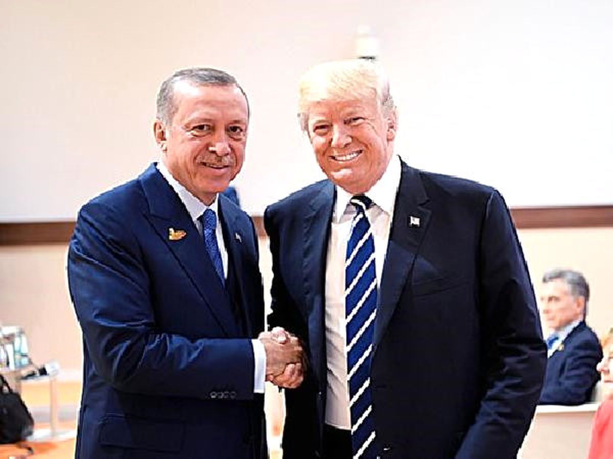 Cumhurbaşkanı Erdoğan, ABD Başkanı Trump ile Görüştü (2)