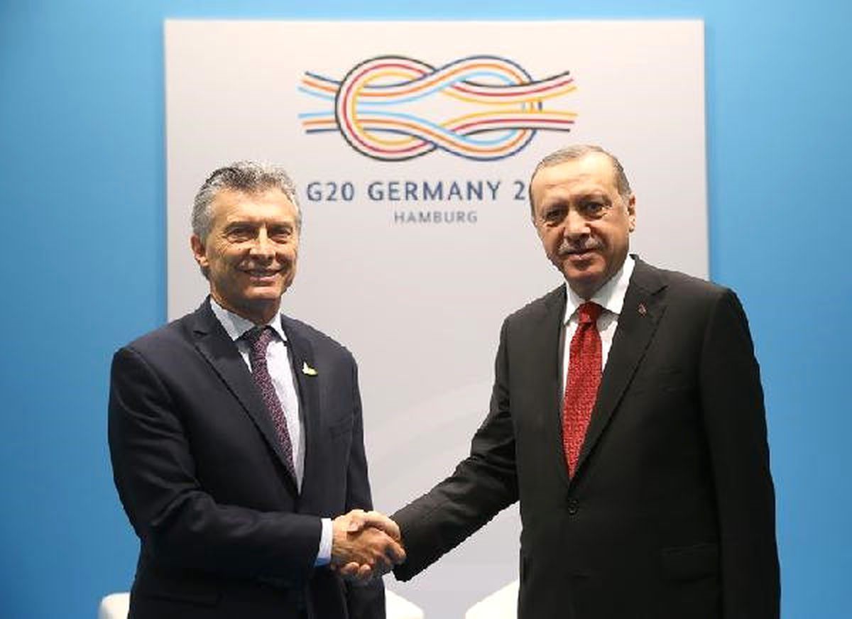 Cumhurbaşkanı Erdoğan, Arjantin Devlet Başkanı Macri ile Görüştü