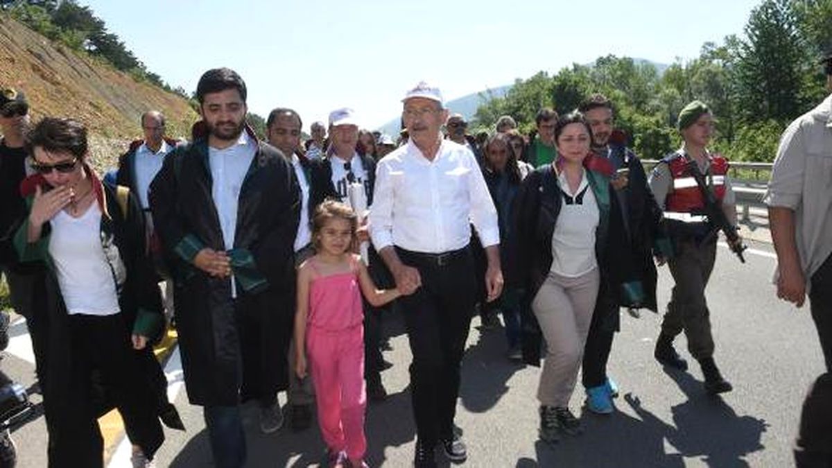 Dha İstanbul - CHP\'nin Adalet Yürüyüşünde 24\'üncü Gün (1)