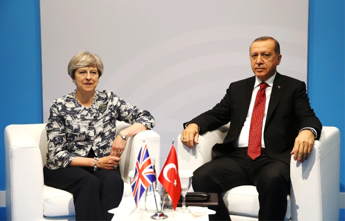 Erdoğan Theresa May Ile Görüştü