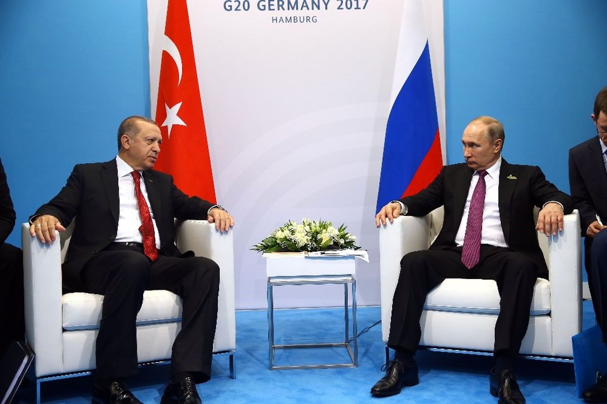 Erdoğan ve Putin, Suriye\'yi Konuştu