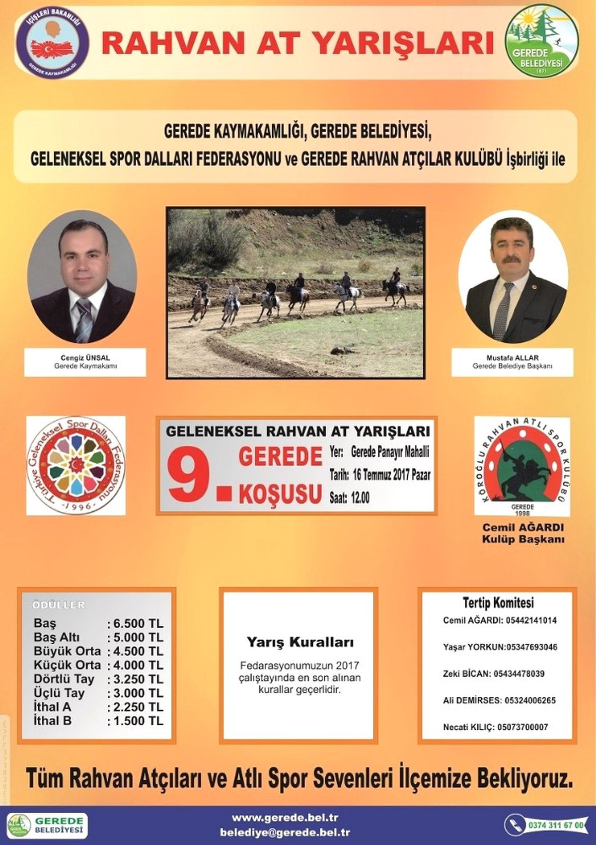 Gerede\'de Rahvan At Yarışları\'na Sayılı Günler Kaldı