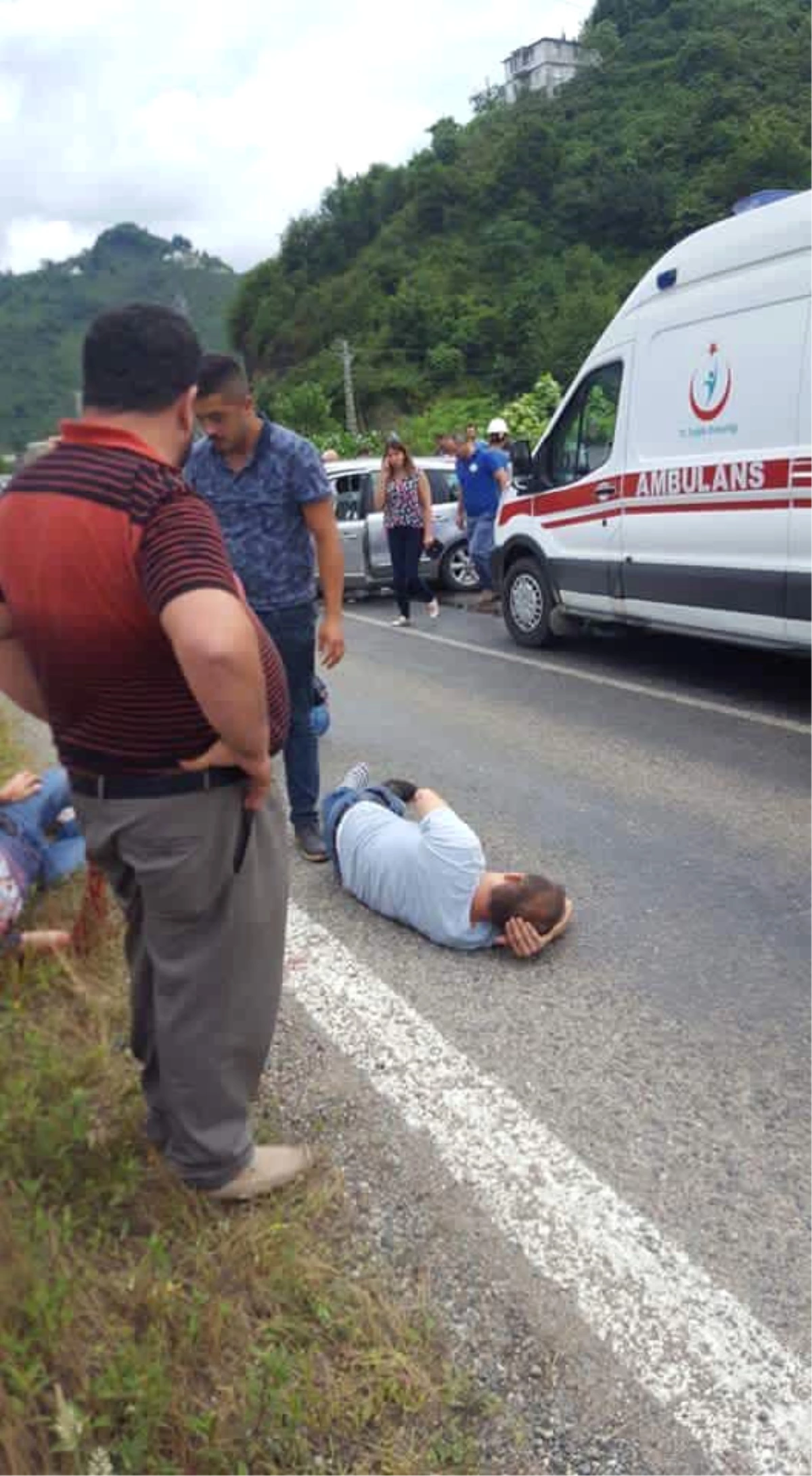 Giresun\'da Trafik Kazası: 6 Yaralı