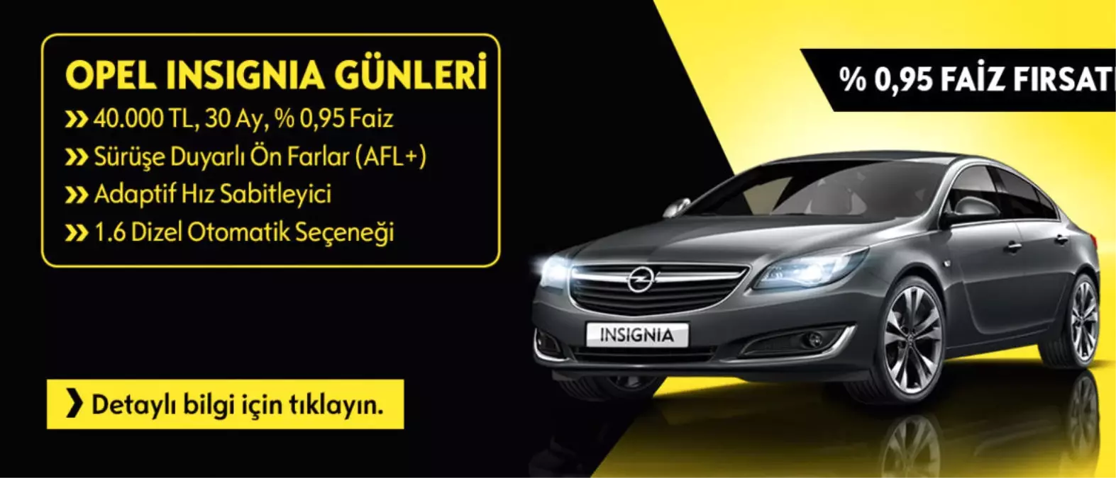 Insignia Test Sürüşü Günleri, 8-9 Temmuz\'da Gürses Opel\'de