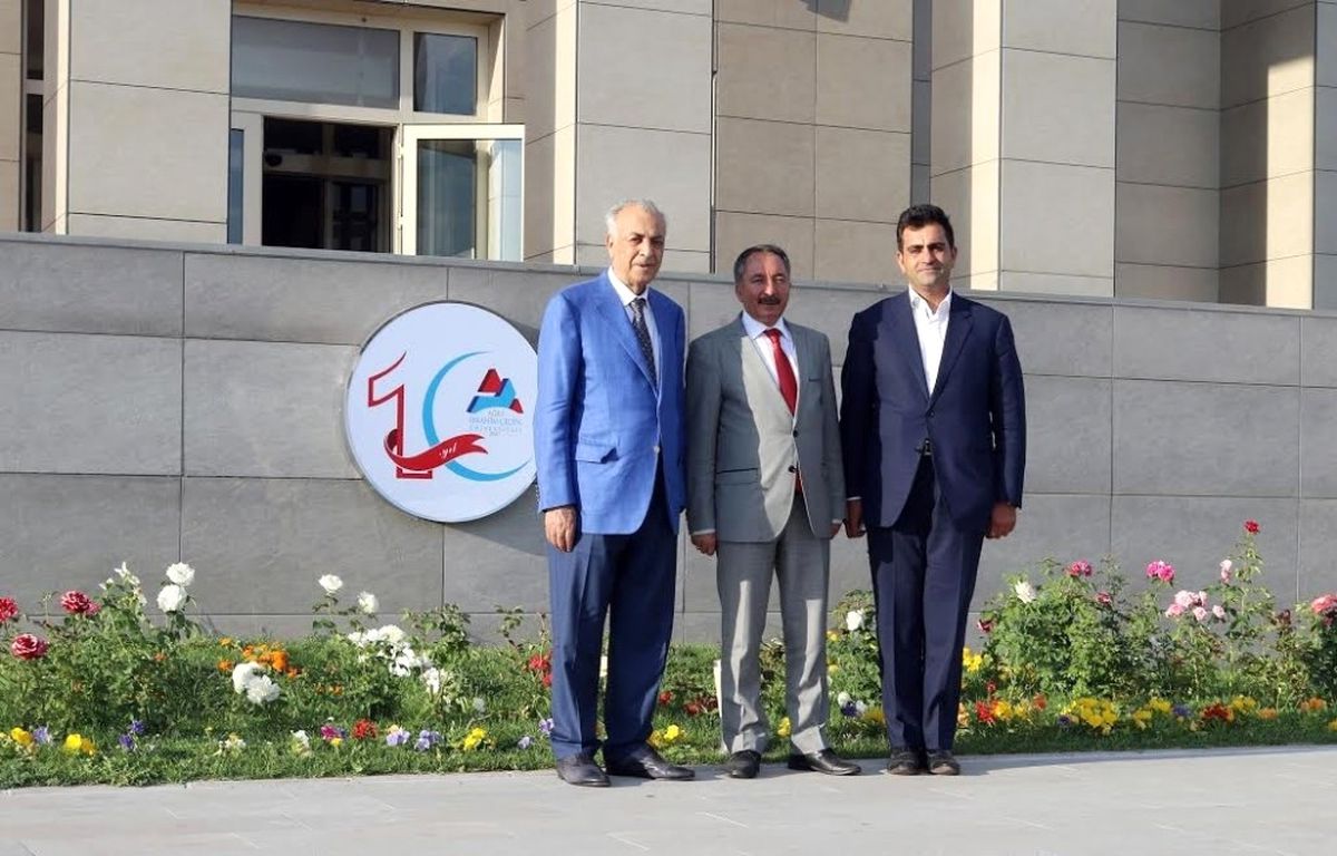 İş Adamı Abdolbari Goozal\'den Rektör Karabulut\'a Ziyaret