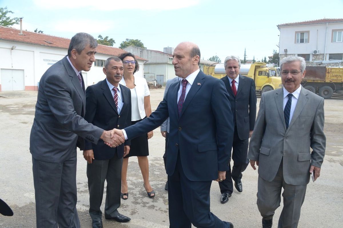 Kırklareli İl Özel İdaresinden Yeni Atanan Vali Orhan Çiftçi\'ye Brifing