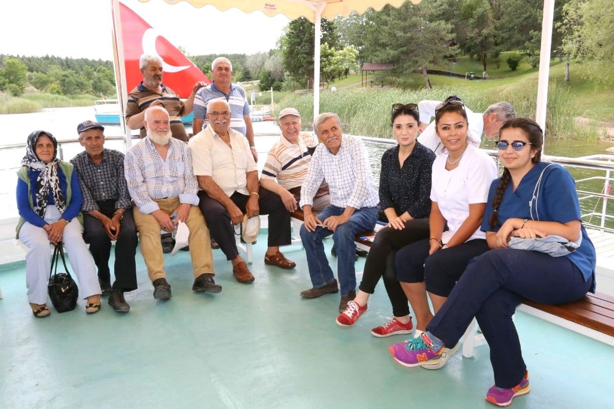 Koca Çınar Yaşam Merkezi Tekne Turunda