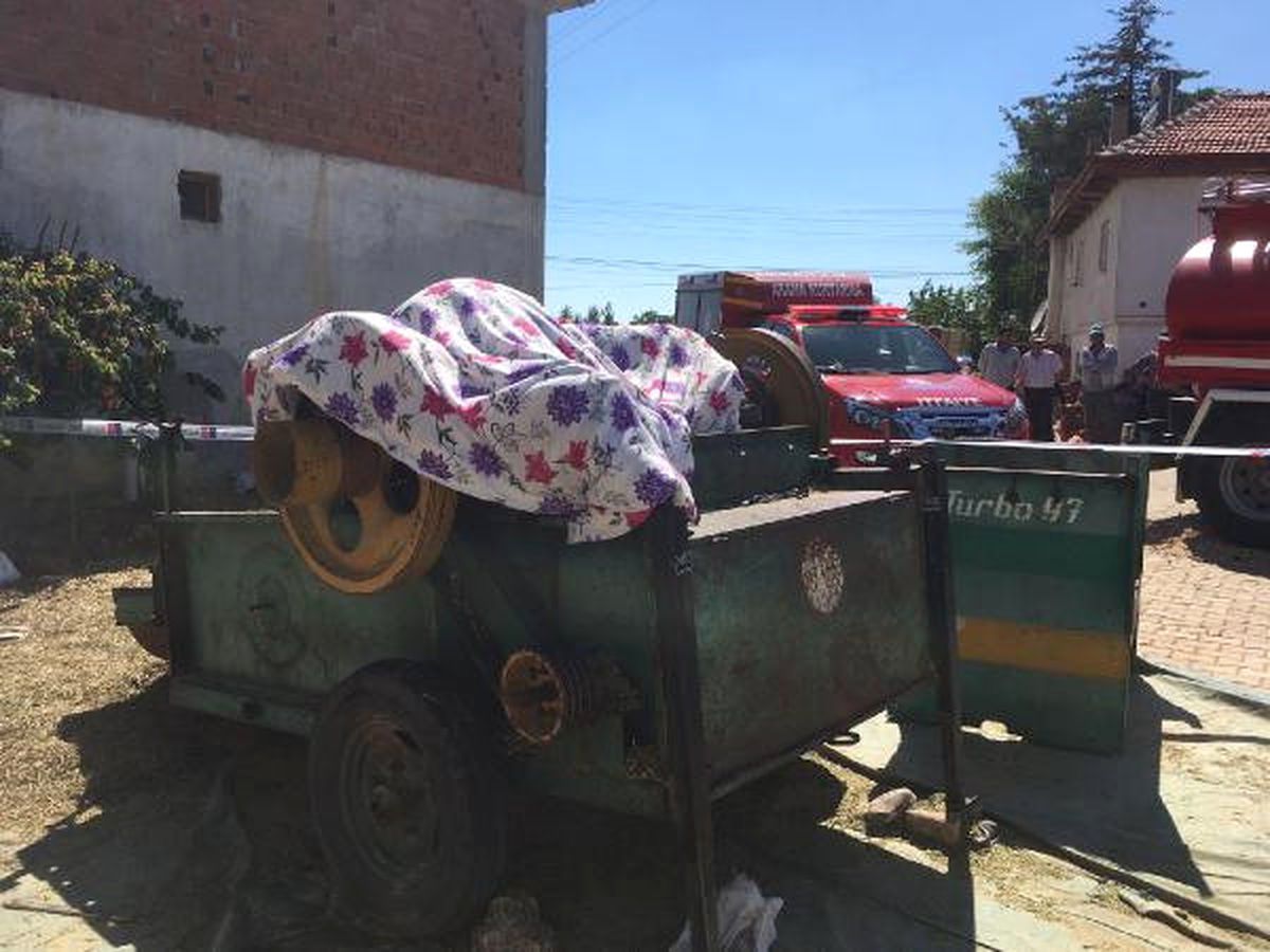 Patoza Düşen Çiftçi Öldü