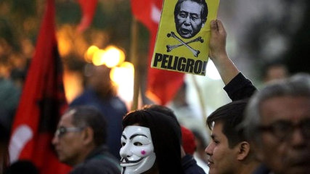 Peru\'da Fujimori Protestosu