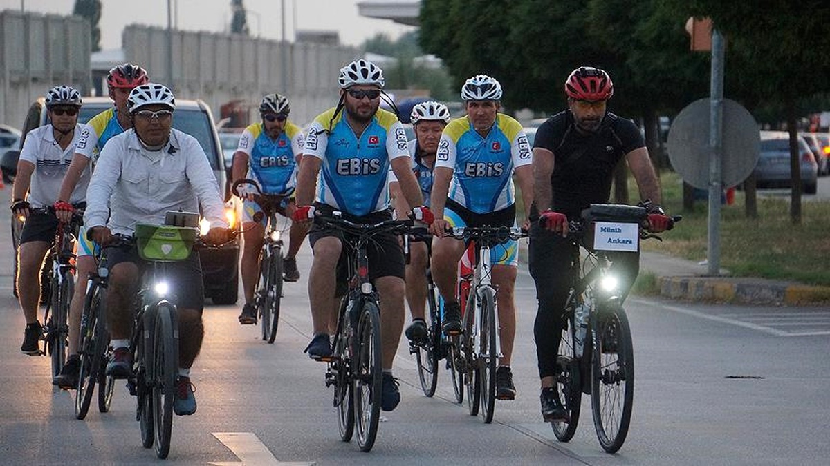 15 Temmuz Şehitleri Anısına Pedal Çeviriyorlar