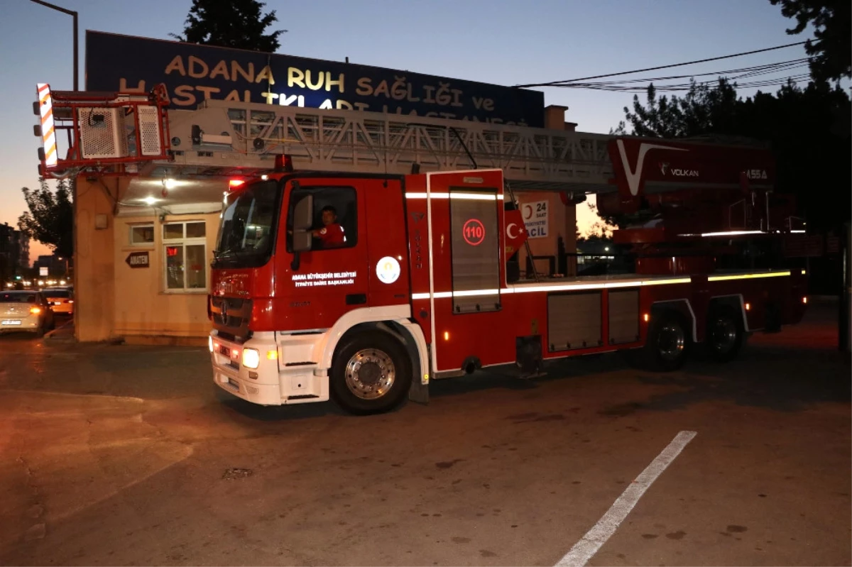 Adana\'da Hastanedeki Yangın
