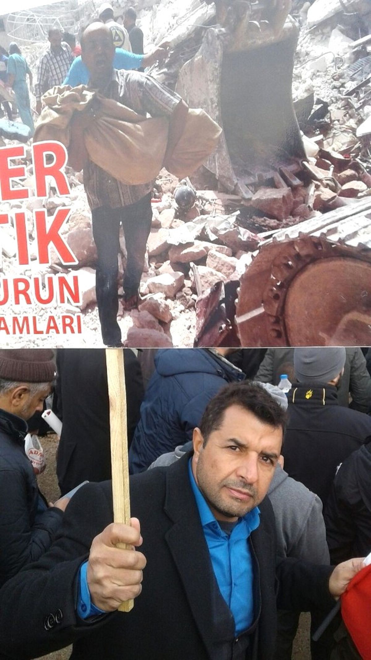 Adana\'dan Kaynarca\'daki Olayı Protesto Etmek İçin Geldi