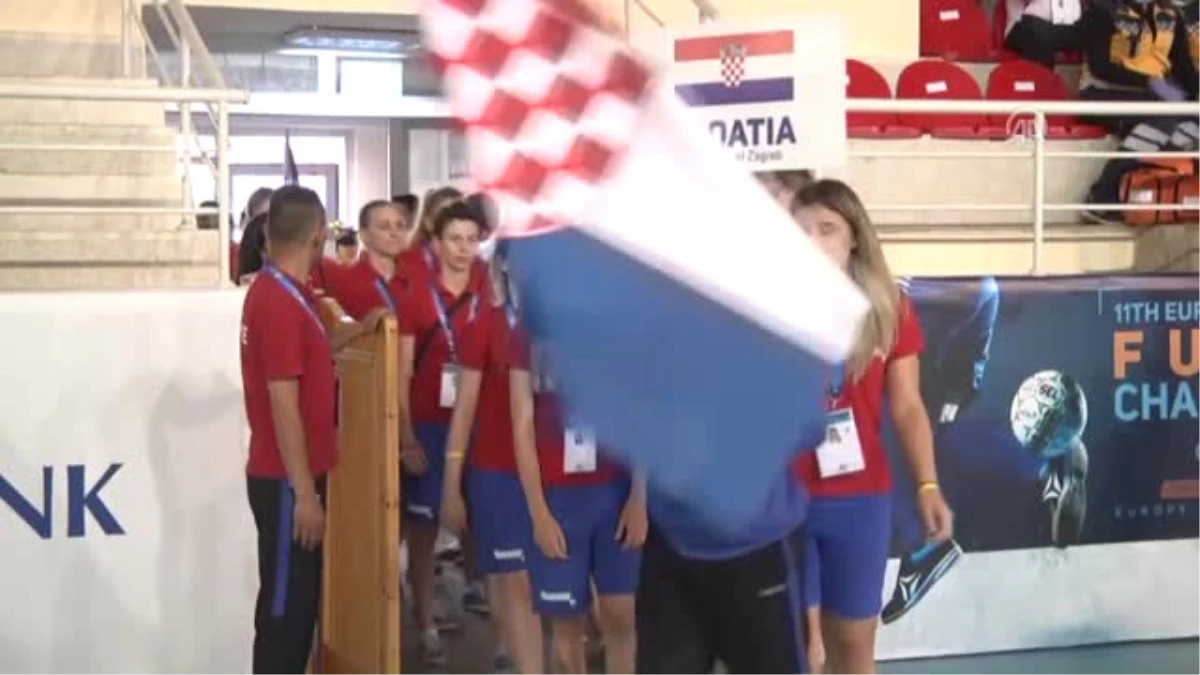 Avrupa Üniversiteler Salon Futbolu Şampiyonası Açılış Töreni