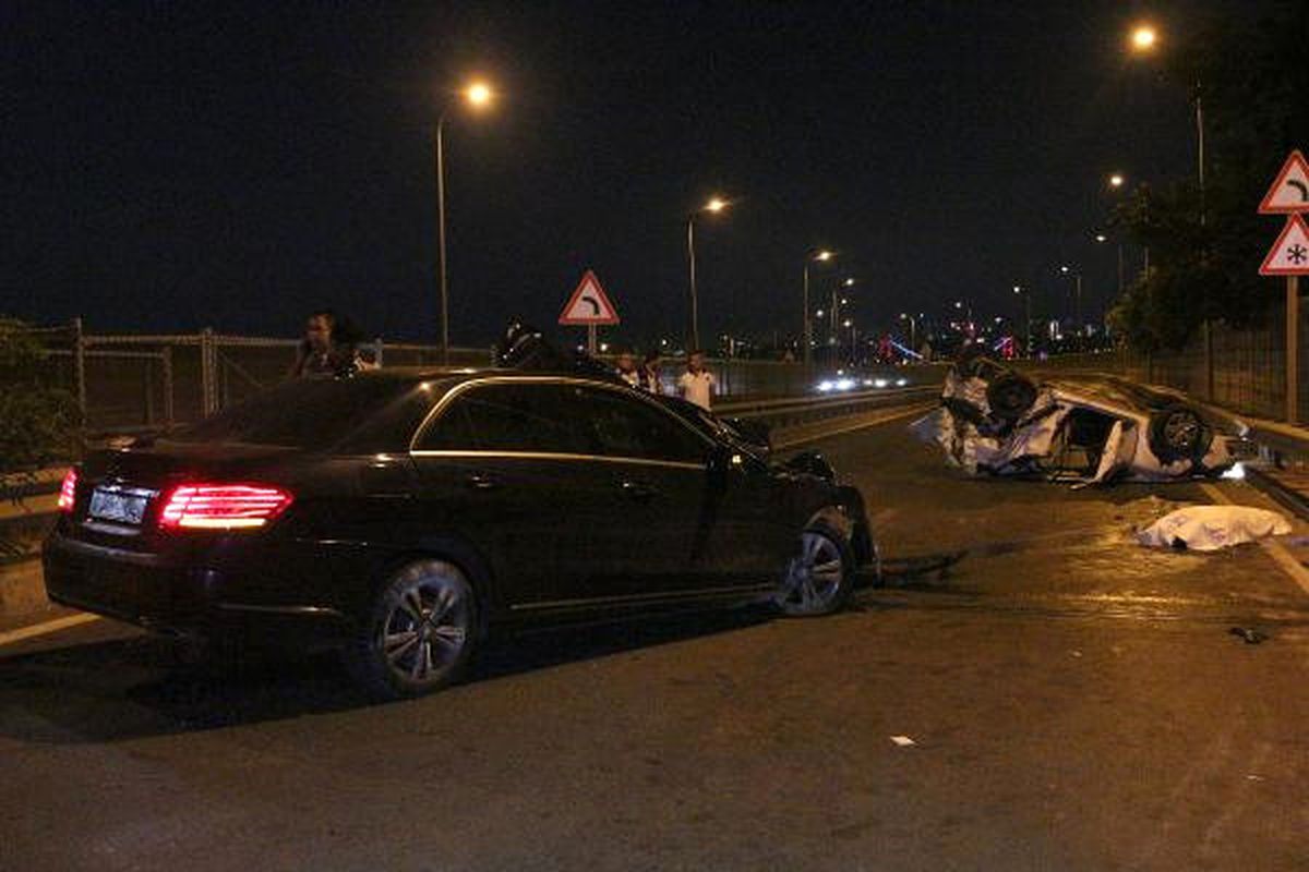 Beykoz\'da Trafik Kazası: 1 Ölü, 2 Yaralı