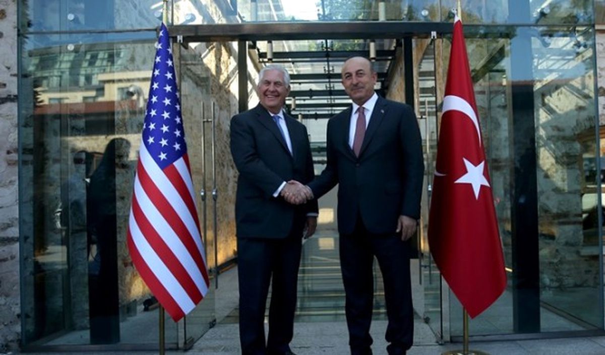 Çavuşoğlu, Tillerson ile Görüştü