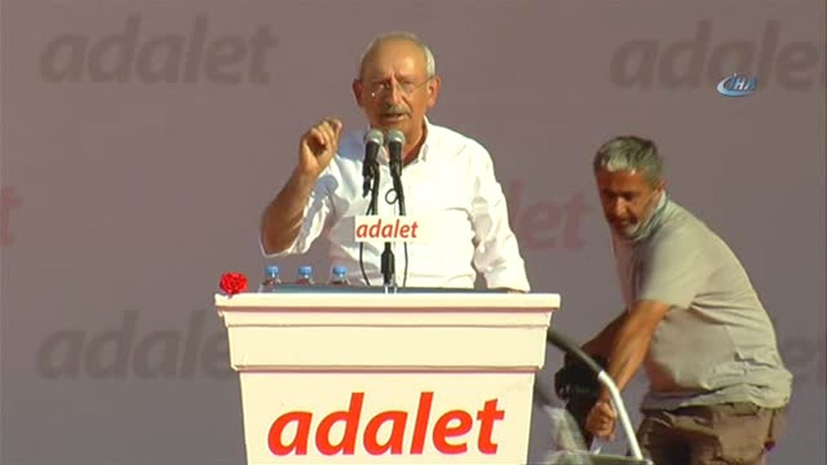 CHP Lideri Kılıçdaroğlu, Adalet Mitingi\'nde Konuştu-2