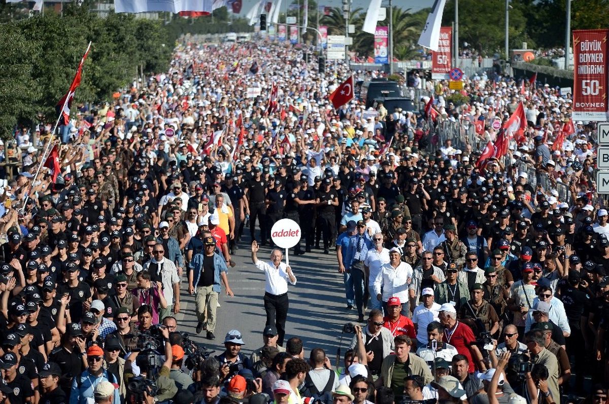 CHP Lideri Kılıçdaroğlu, Maltepe Miting Alanına Ulaştı
