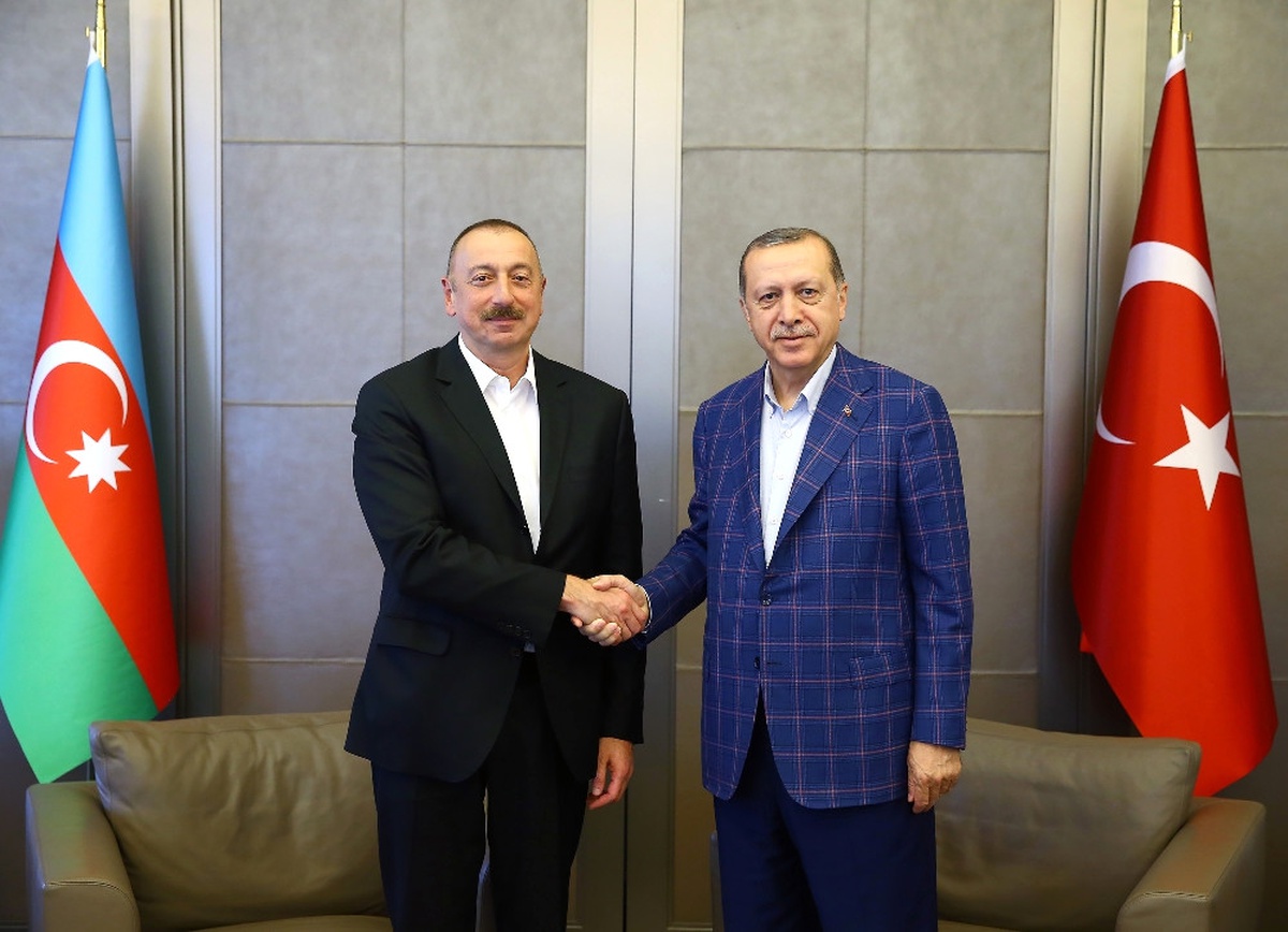 Cumhurbaşkanı Erdoğan, Azerbaycan Cumhurbaşkanı İlham Aliyev ile Görüştü