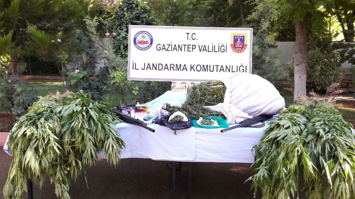 Gaziantep\'te Uyuşturucu Operasyonu