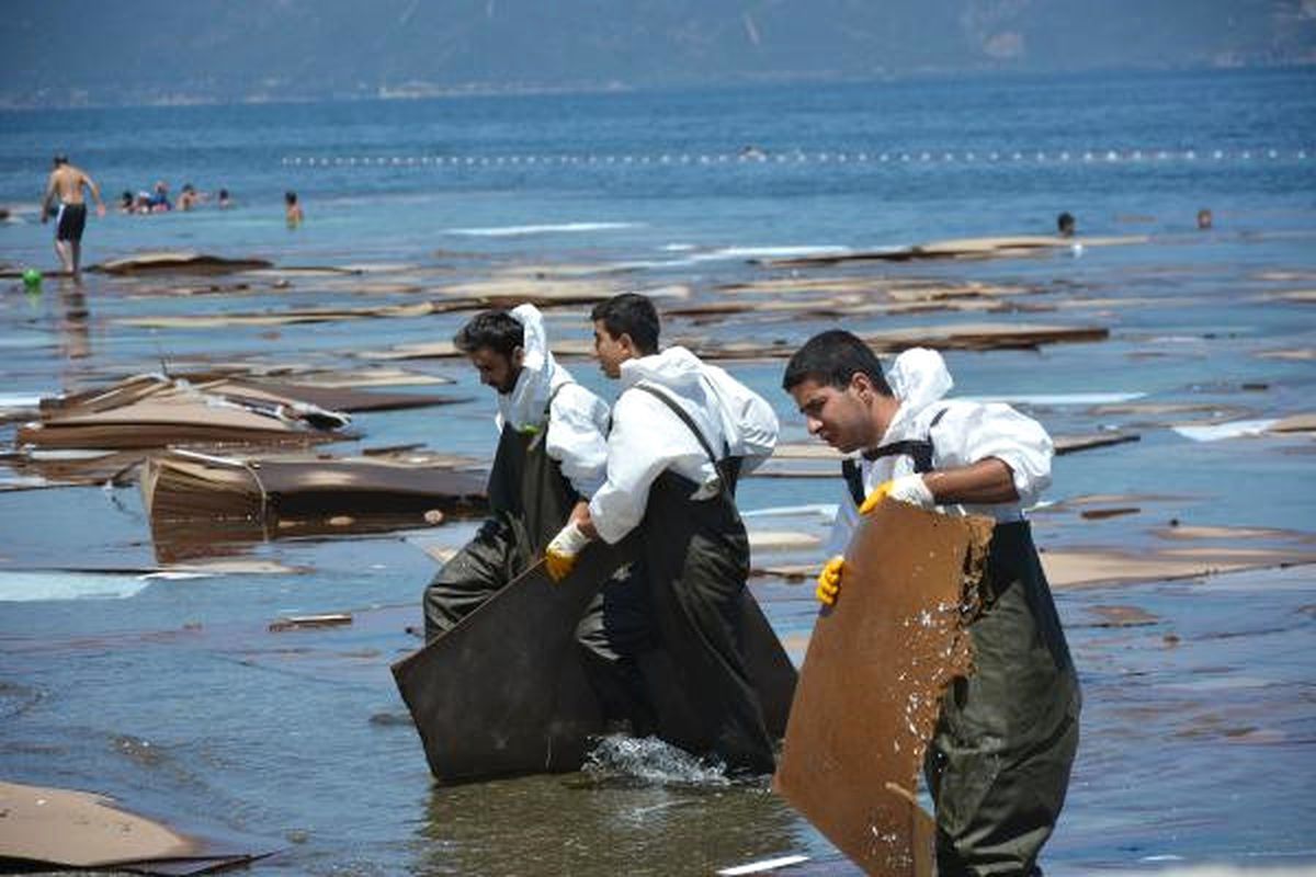 Gemlik Sahilini Sunta Bastı (2)