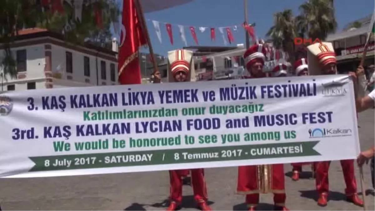 Kaş\'ta Yemek Festivali