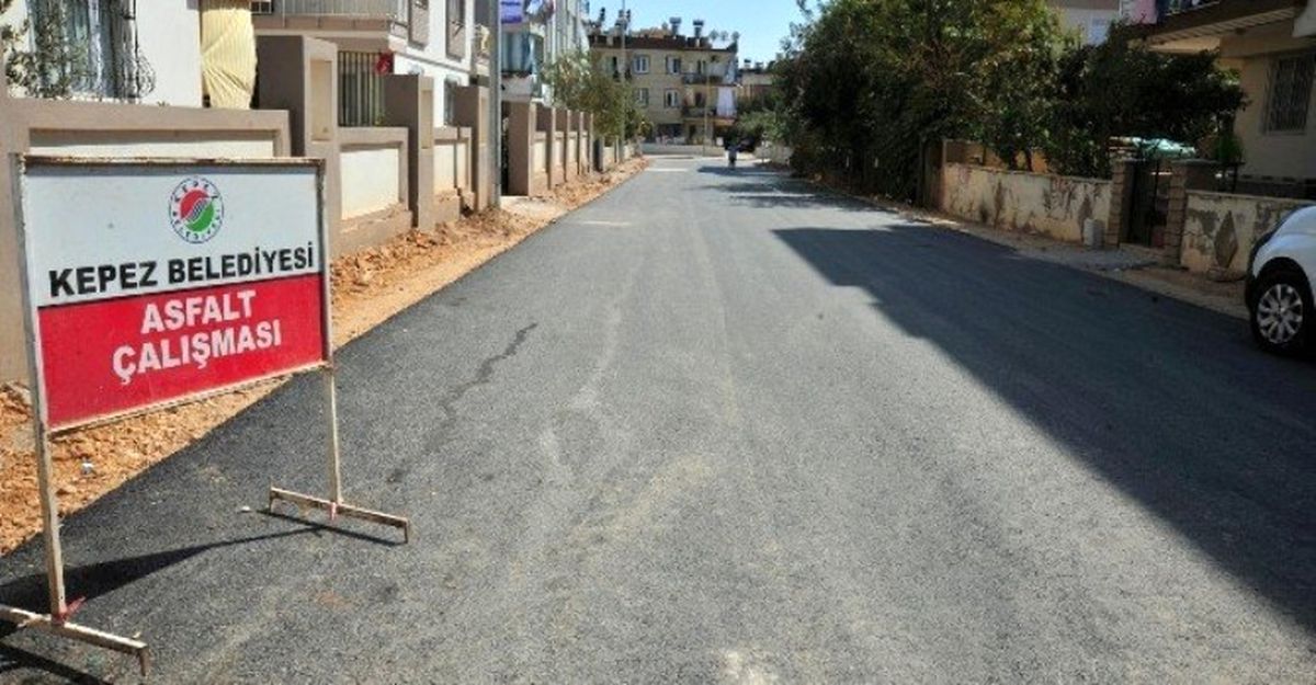 Kepez Asfalt Sezonunu Açtı