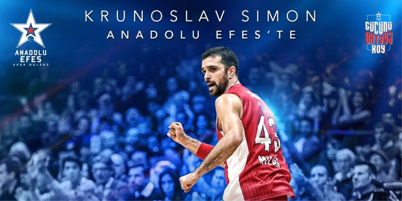 Krunoslav Simon Anadolu Efes\'te