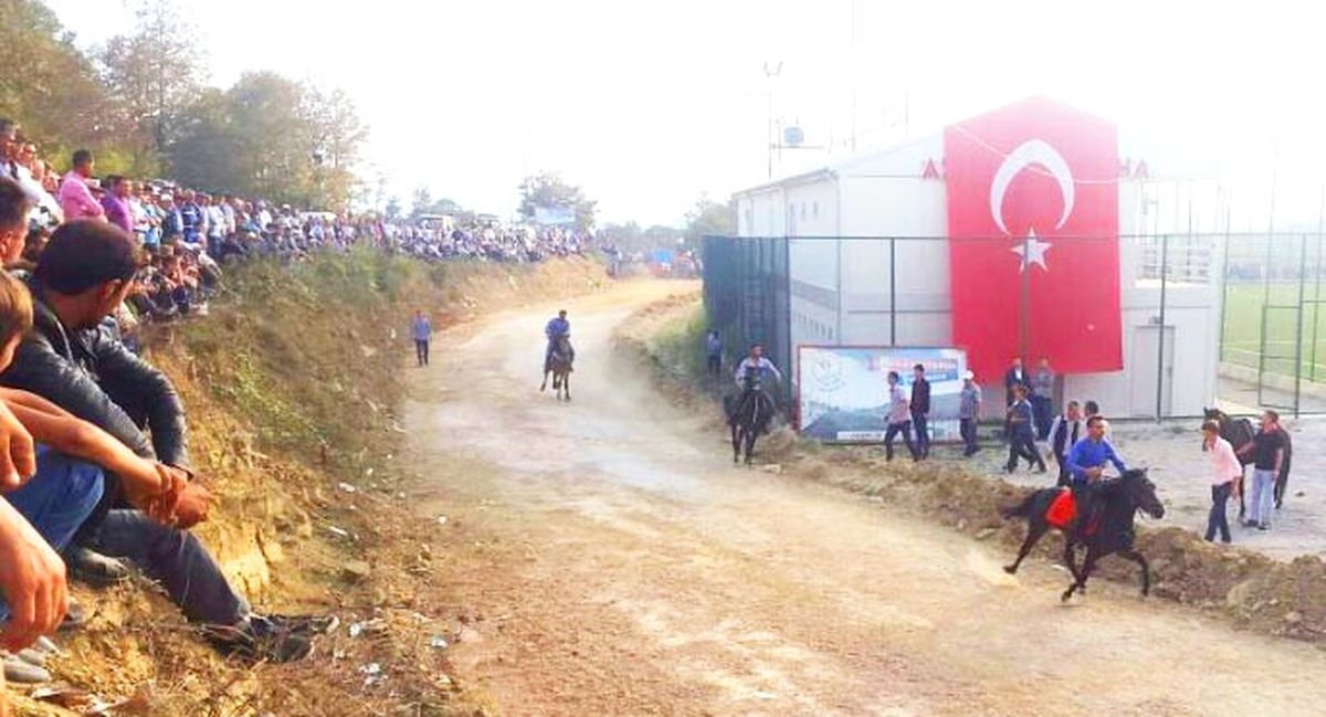Samsun\'da Rahvan At Yarışları