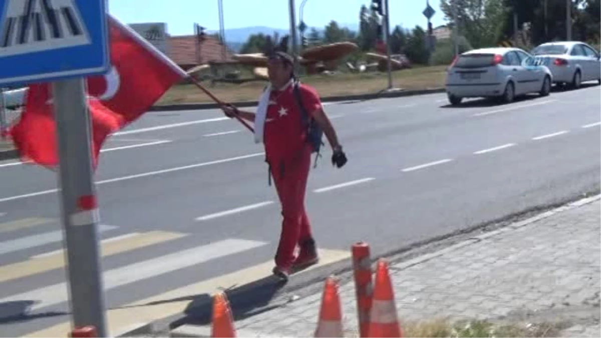 15 Temmuz Şehitleri İçin Ankara\'ya Yürüyor