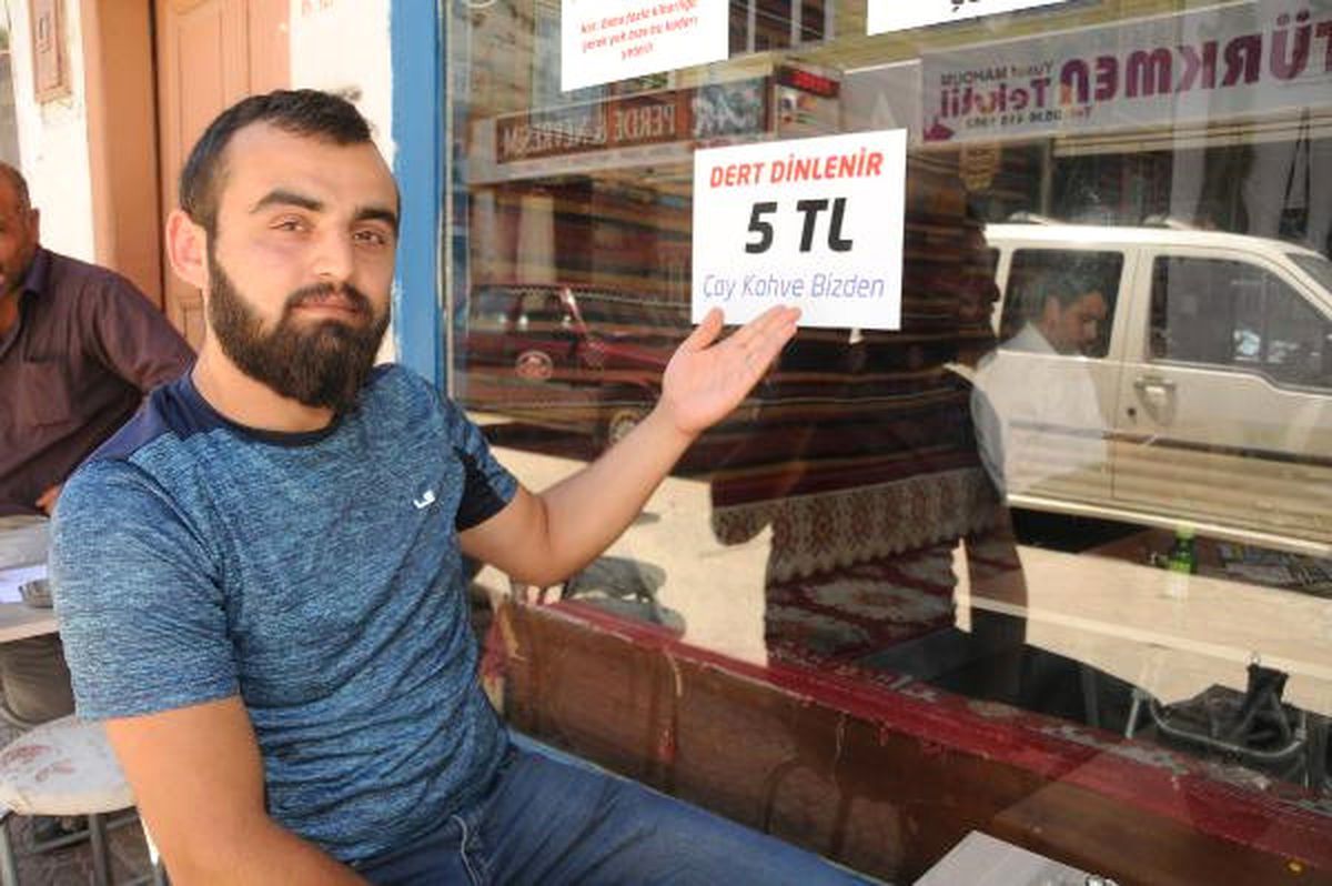 5 Liraya Dert Dinliyor
