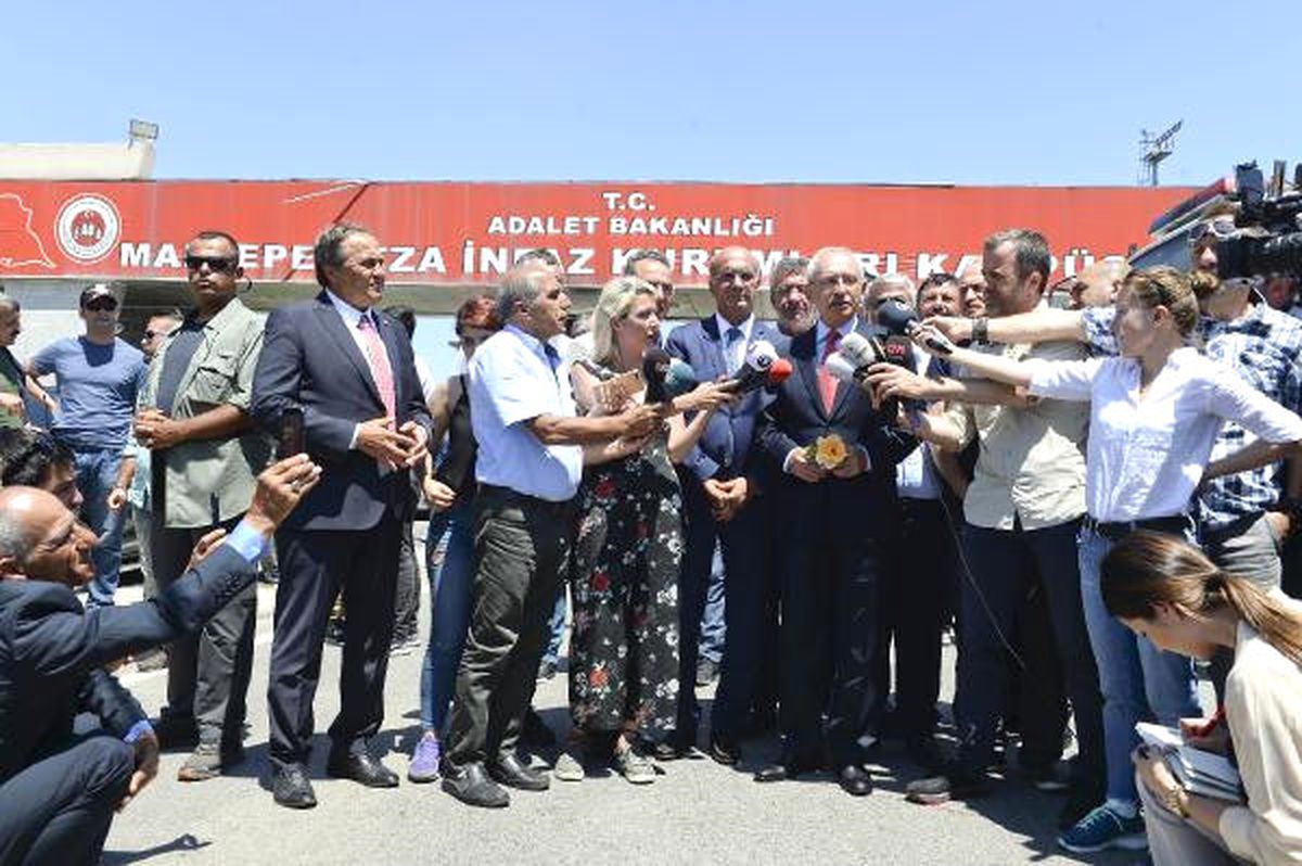 Aktüel Görüntü) Kılıçdaroğlu: Adaletin Bir Gün Tecelli Edeceğine İnanıyoruz