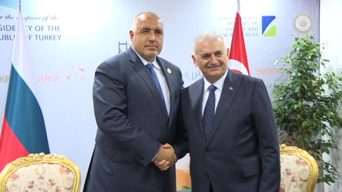 Başbakan Binali Yıldırım, Bulgaristan Başbakanı Borisov ile Bir Araya Geldi
