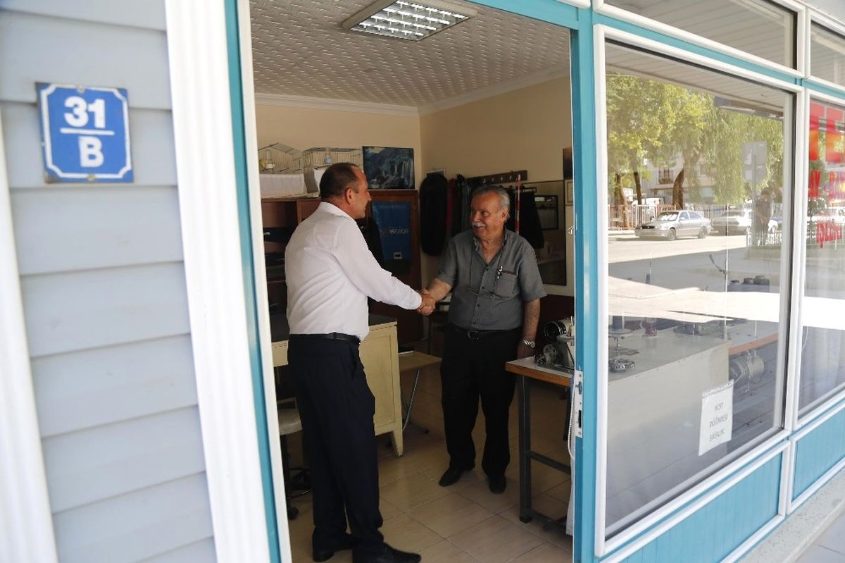 Başkan Duruay\'dan Esnaf Ziyareti