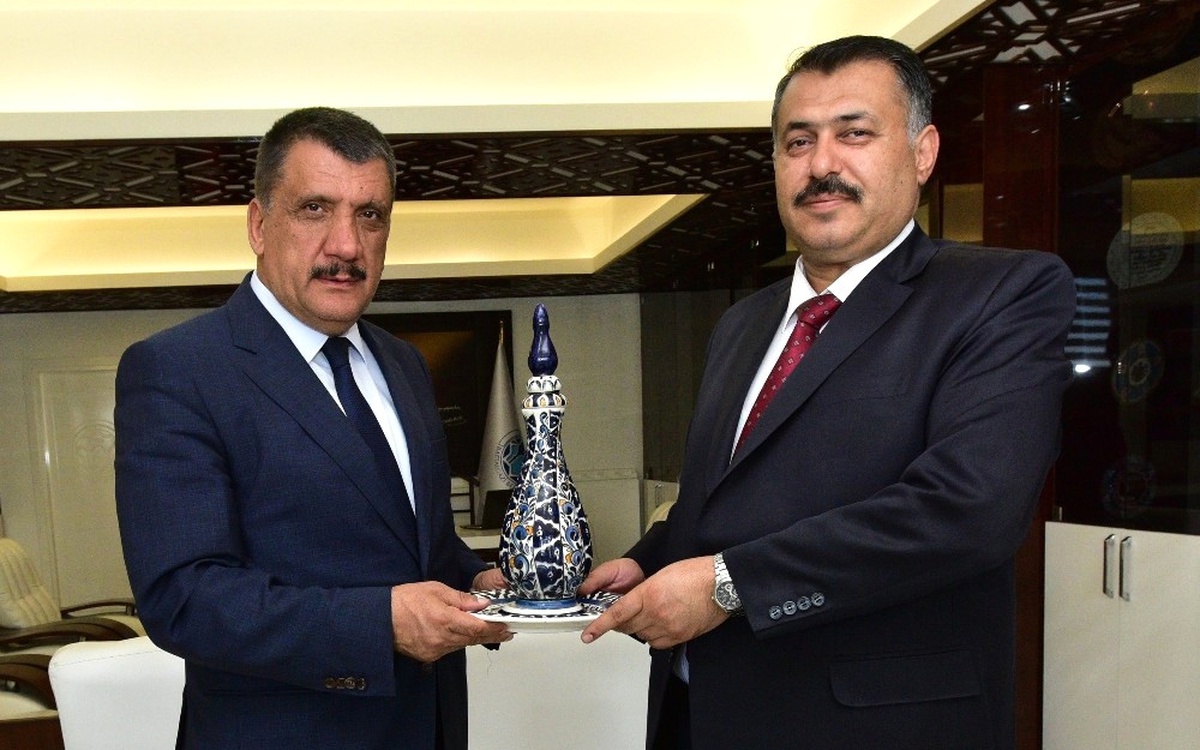 Başsavcı Yılmaz Başkan Gürkan\'a Veda Ziyaretinde Bulundu